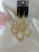 Kolczyki - Złote listki