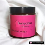 Świeczka sojowa-Grzane Wino