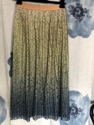 PLISOWANA SPÓDNICA Z KORONKI ZARA COLLECTION  38/M