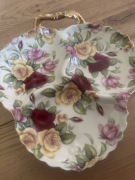 Porcelanowy talerz dzielony Barok ROYAL