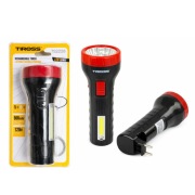 Latarka Akumulatorowa LED Wielofunkcyjna 5+6 LED 500mAh Czarna