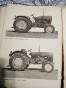 Stara książka bez okładki ciągnik i maszyny rolnicze