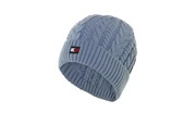TOMMY HILFIGER beanie CZAPKA zimowa UNISEX moonstone NOWA