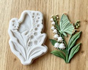 Forma silikonowa motyl konwalia wiosna