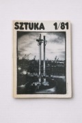 Czasopismo SZTUKA 1/81 unikatowy numer z 1981 roku antykwariat