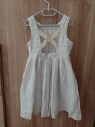 sukienka dziewczęca MINOTI 110 lato ozdobne plecy