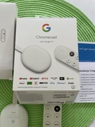Google chromecast 4.0 /4K/ odtwarzacz multimedialny na Gwarancji