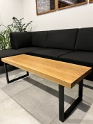 Stół stolik kawowy ława loft - lite drewno dębowe