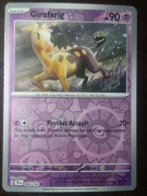 REVERSE HOLO Girafarig 066/162 Karta POKEMON TCG S&V Temporal Forces