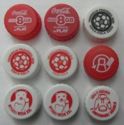 ZAKRĘTKI KORKI PLASTIKOWE COCA-COLA PEPSI-COLA FANTA SPRITE INNE NA SZTUKI