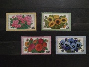 Znaczki Niemcy 1976 kwiaty
