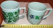2 Kubki porcelanowe LUBIANA PRL