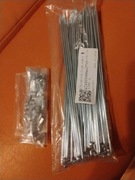 Szprychy 193mm 2,5mm 36szt 12G rower elektryczny 