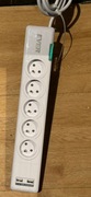 Listwa antyprzepięciowa Ever ELITE USB 1,5 m 5 gniazd 