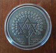 20 zł 65 Rocznica Likwidacji Getta w Łodzi 2009 folder