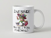 Kubek personalizowany śmieszny pożegnanie 