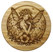 Podkładki drewniane grawerowane unikatowy prezent zestaw na święta  