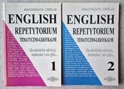 English- Repetytorium tematyczno-leksykalne 1, 2 - Cieślak