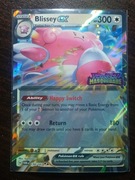 Stamp z boxa BLISSEY EX 134/167 Karta POKEMON TCG Twilight Masquerade S&V