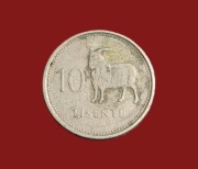 Moneta 10 lisente 1983, Lesotho
