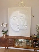 Płaskorzeźba- praca autorska 140x110 cm