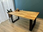 stolik kawowy blat bukowy