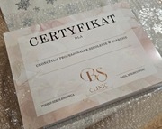 Certyfikaty 100 sztuk INDYWIDUALNY PROJEKT 