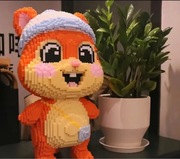 Klocki konstrukcyjne Wiewiórka 3000 elementów