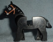 LEGO CASTLE CZARNY KOŃ 4493c01pb02