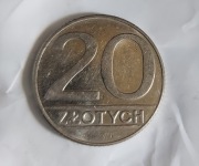 Moneta 20 zł 1989