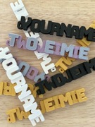 brelok z imieniem brelok 3D prezent dla dziecka ucznia przyjaciela