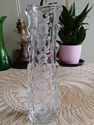 Ciężki, Duży Kryształowy Wazon.