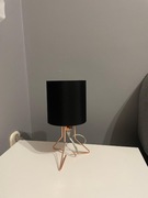 Stylowa lampka nocka stolikowa żarówka E14 Led 6W w komplecie 