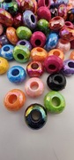 Koraliki modułowe 100szt akrylowe fasetowane 15x9mm połysk mix