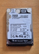 Dysk twardy WD 250 GB (2.5 cala) – model WD2500BJKT-00F4T0