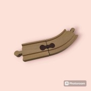 Łącznik 2 SZT Kolejka Tory Drewniane Pociąg Ciuchcia IKEA BRIO LIDL TREFL