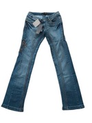 Jeansy vintage z niskim stanem Just Cavalli 26