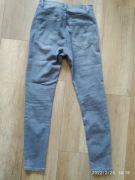 Spodnie damskie jeans, pull &bear, r.36, skinny 
