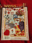 Wena 1/2017 haft krzyżykowy druty i szydełko i inne