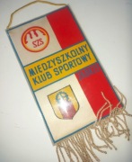 Proporczyk Międzyszkolny Klub Sportowy Zabrze Herb SzS
