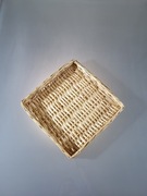 Koszyk Taca Pleciona Wiklinowa Ekologiczna IKEA 