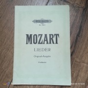Mozart – Lieder (Edition Peters nr 299, Wydanie oryginalne)