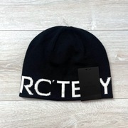 Czapka zimowa beanie arcteryx arc’teryx word head bird orca black czarna