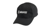 CZAPKA z DASZKIEM  BASEBALLOWA  CZARNA  ''MAPEI ''