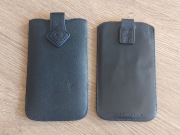 Etui skórzane na telefon wsuwane dwie sztuki komplet