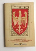 Znak Orła Białego na kartach pocztowych pocztówki