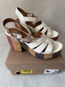 Sandały damskie na korku drewnianym rozmiar 36