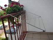 Suszarka balkonowa nierdzewna ocynkowana Kazimierz