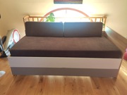 VOX Łóżko tapczan młodzieżowy z oparciem 