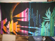 Ręcznik kąpielowy z motywem żeglarskim .